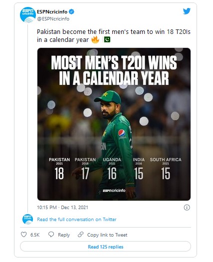 Pakistani team won