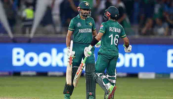 Babar Azam and Mohammad Rizwan remain at top in ICC T20 rankings