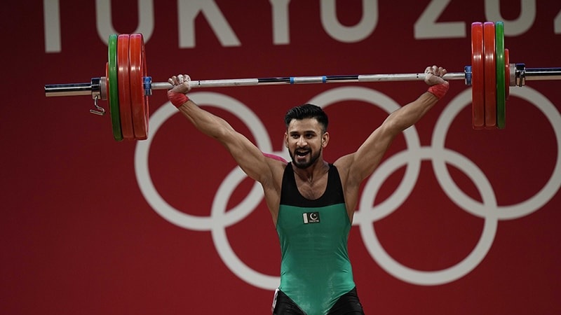 Six Pakistani weightlifters including Talha Talib were suspended