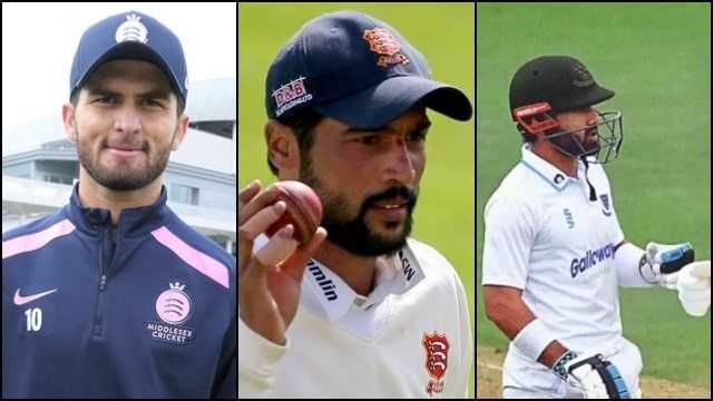 Shaheen Shah Shah Afridi, Hassan Ali, Mohammad Amir, and wicketkeeper-batsman Mohammad Rizwan will miss the county championship matches