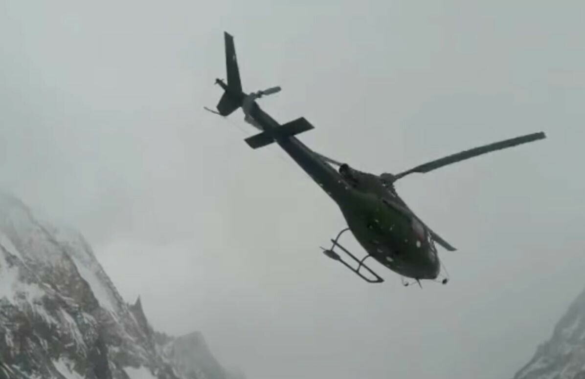 rescue operations for the evacuation of climbers Shahrooz Kashif and Faraz Ali