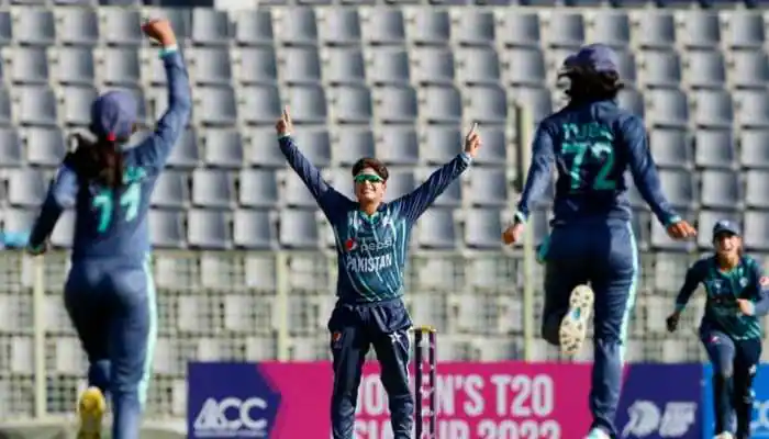 Pakistan created history by defeating India by 13 runs | Women's Asia Cup
