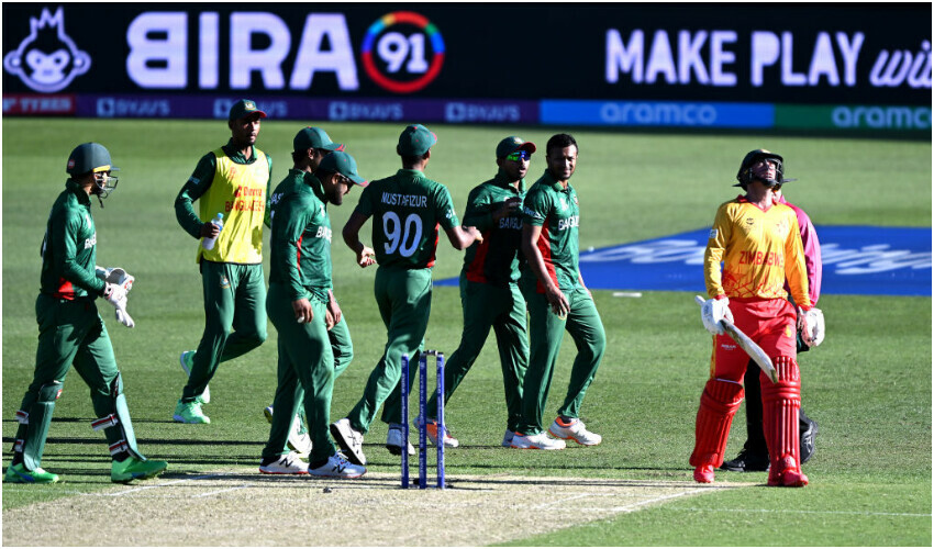 Bangladesh beat Zimbabwe by 3 runs | ICC Men’s T20 World Cup
